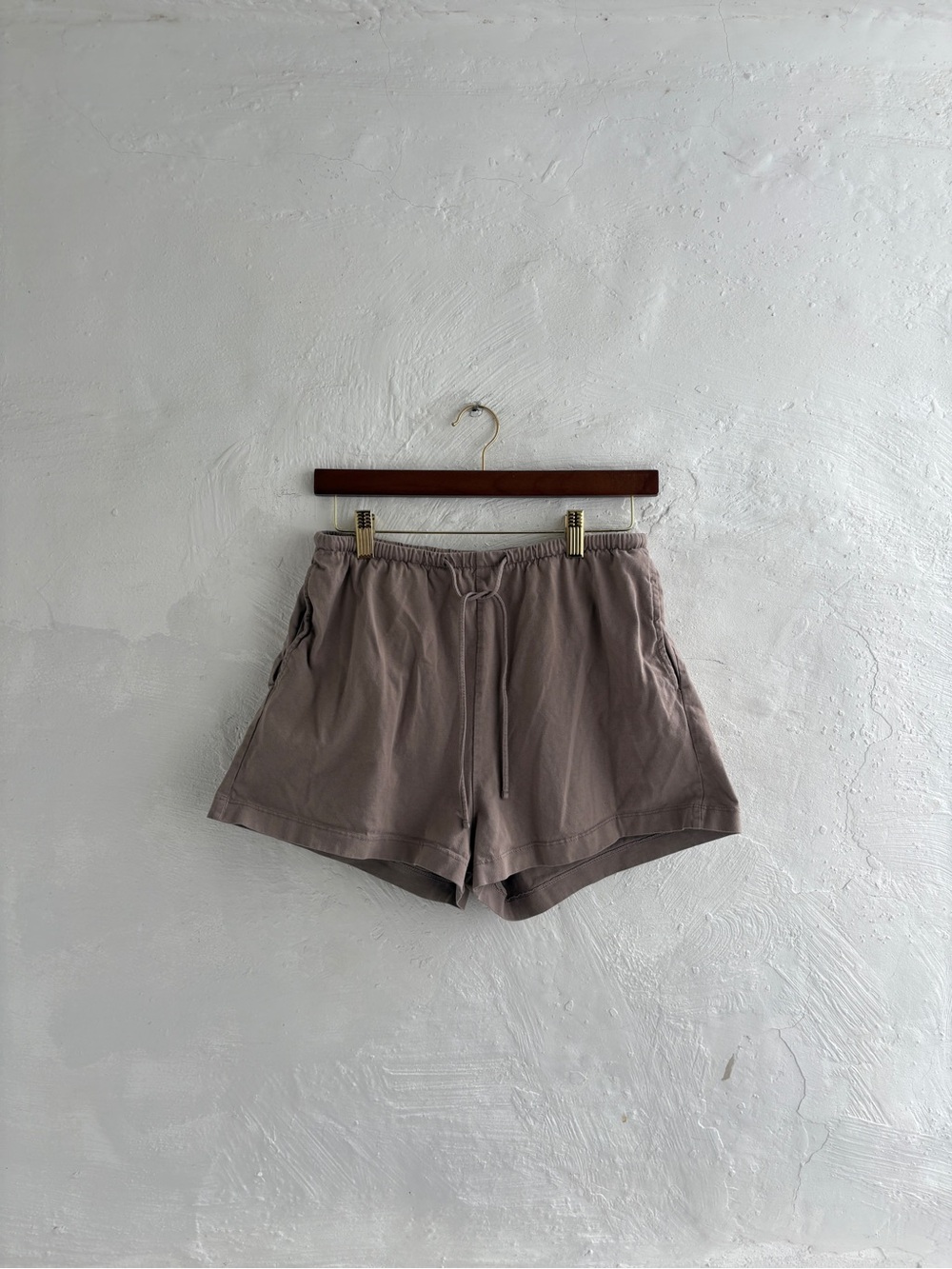 H&M 100% cotton light brown shorts
